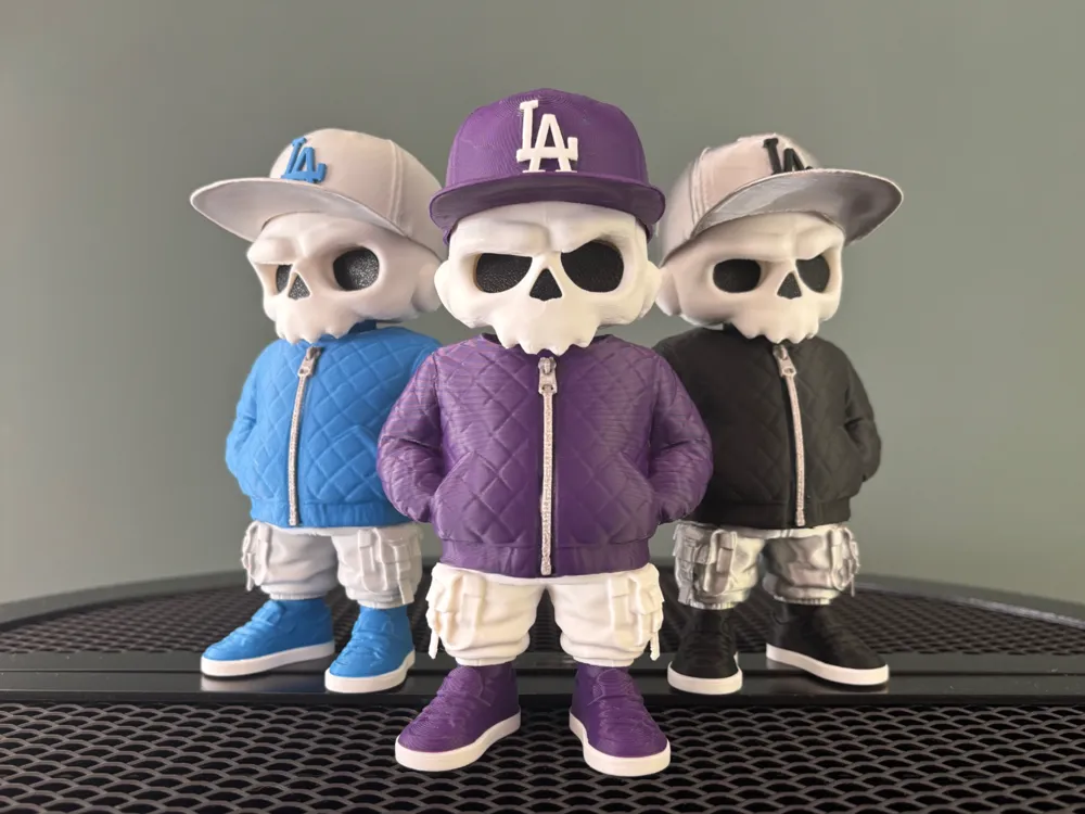 3D Printed Urban Style Collectible (Red)